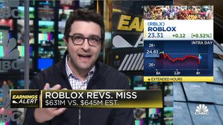 Roblox misses on revenue, $631M v. $645M estimated