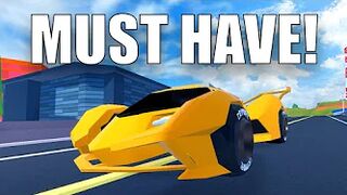 YOU NEED THIS - Vehicle in Roblox Jailbreak