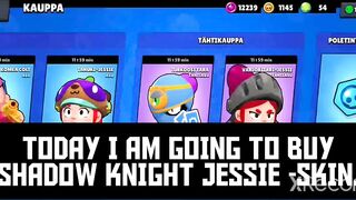 Buying Shadow Knight Jessie -skin in Brawl Stars!