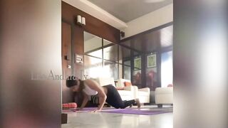 Pooja Hegde Yoga At Home | Pooja Hegde Workout Video | Life Andhra Tv