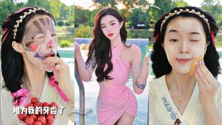 ????[ASMR] Chinese Girl Makeup ASMR Compilation????中国女孩化妆 ASMR 汇编???? #douyin #asmr #makeup #selfcare