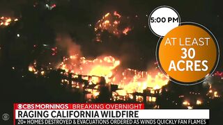 Wildfire near Laguna Beach destroys more than 20 homes