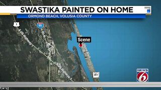 Nazi graffiti spray-painted on Ormond Beach home