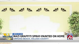 Nazi graffiti spray-painted on Ormond Beach home