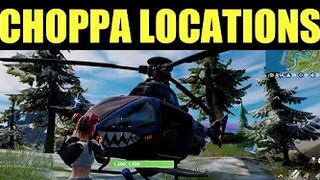 Travel 1000 Meters in the Choppa Location - Fortnite Choppa Spawn Locations