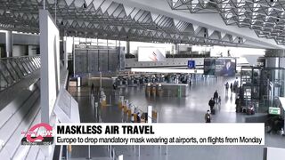 Europe to scrap mandatory mask wearing during air travel from next week