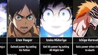 Weirdest Ways To Gain Powers In Anime