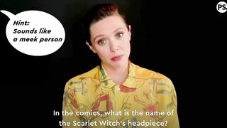 Elizabeth Olsen Takes the Scarlet Witch Quiz | POPSUGAR Pop Quiz