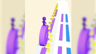 Layers Roll Max New Level Mobile Gameplay Game Video Walkthrough QHCVURTI