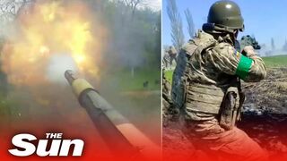 Ukrainian troops play cat-and-mouse combat games with invading Russian troops