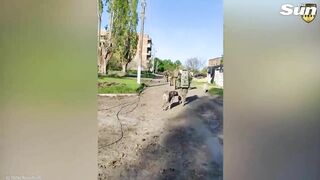 Ukrainian troops play cat-and-mouse combat games with invading Russian troops