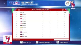 Bảng xếp hạng huy chương SEA GAMES 31 cập nhật mới nhất 12/5 - VNEWS