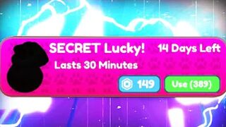 ???? Got ????HACKER SECRET LUCK???? In Pet Simulator X (Roblox)