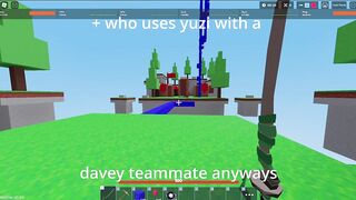 Every YUZI NERF Videos Be Like... (Roblox Bedwars)