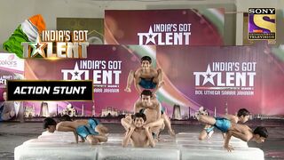 बर्फ़ पर इस Group के Yoga Poses ने किया सभी को Shock! | India's Got Talent Season 3 | Action Stunt