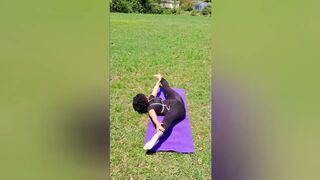 compilation videos of #straddle stretches for increased #flexibility