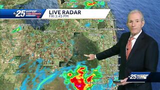 Palm Beach County under Severe Thunderstorm Warning