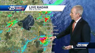 Palm Beach County under Severe Thunderstorm Warning