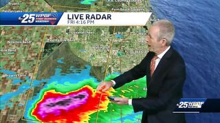 Palm Beach County under Severe Thunderstorm Warning