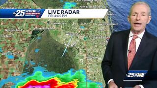 Palm Beach County under Severe Thunderstorm Warning