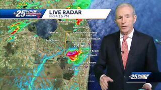 Palm Beach County under Severe Thunderstorm Warning