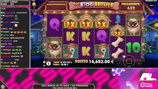 THE DOG HOUSE MEGAWAYS ★ VERY VERY NICE BONUS ★ VIHISLOTS TWITCH STREAM