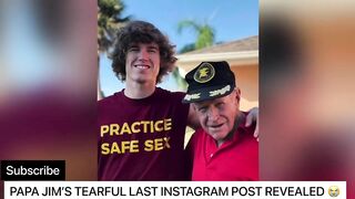 Papa Jim’s Tearful Last Instagram Video Before Death| He Knew He Was Going To Die????????