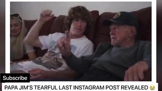 Papa Jim’s Tearful Last Instagram Video Before Death| He Knew He Was Going To Die????????