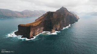 Alone in the Faroe Islands || DJI Mini 3 Pro Travel Film