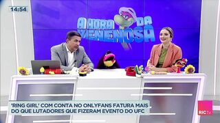 'Ring girl' com conta no Onlyfans fatura mais do que lutadores que fizeram evento do UFC