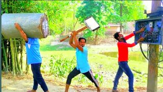 Must Watch New Funny Video New Comedy Video 2022 Try To Not Laugh Epi 09 funny entertainment