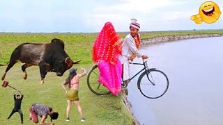 Must Watch New Funny Video New Comedy Video 2022 Try To Not Laugh Epi 06 By Bihari Funny Tv