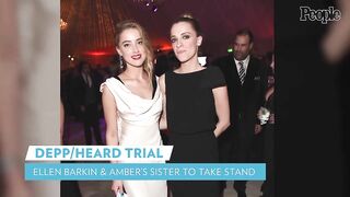 Johnny Depp Returning to Stand, Ellen Barkin & Amber Heard's Sister to Testify as Well | PEOPLE