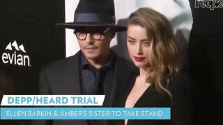 Johnny Depp Returning to Stand, Ellen Barkin & Amber Heard's Sister to Testify as Well | PEOPLE