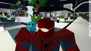 How to be Spider Man in roblox brookhaven