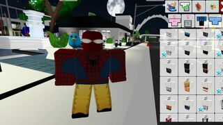 How to be Spider Man in roblox brookhaven