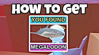 How to Get Megalodon in Find the Animals Roblox | How to find megalodon