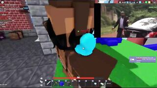 The owner spawned the luckiest ultra luckyblock ever in Roblox bedwars