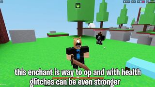 LIFE STEAL Enchant Is OP (Roblox Bedwars)