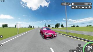 NEW SOUNDS FOR THE ALFA ROMEO GLULIA | Roblox Greenville