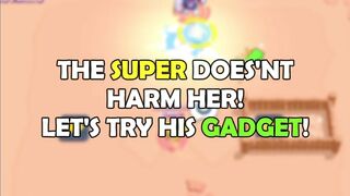 CAN TICK HEAD DAMAGE JANET IN AIR? | Brawl Stars