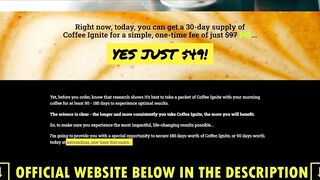 COFFEE IGNITE -  YOGA BURN COFFEE IGNITE REVIEW- COFFEE IGNITE WEIGHT LOSS - COFFEE IGNITE REVIEWS