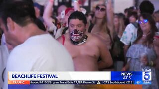 Concertgoers beat the heat at Redondo Beach music festival