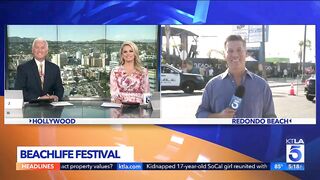 Concertgoers beat the heat at Redondo Beach music festival