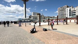 Amazing Song & Lyrics! Musician Morgan Edmonds Brighton Beach Busking ! Check Playlist for + videos!