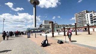 Amazing Song & Lyrics! Musician Morgan Edmonds Brighton Beach Busking ! Check Playlist for + videos!