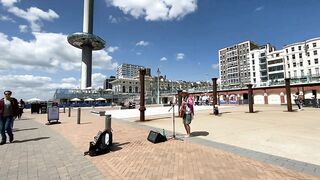 Amazing Song & Lyrics! Musician Morgan Edmonds Brighton Beach Busking ! Check Playlist for + videos!