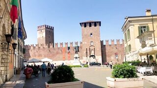 eating around Verona in 3 minutes | Verona travel vlog 2022