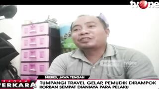 Tumpangi Travel Gelap, Pemudik Asal Brebes Dirampok | Ragam Perkara tvOne