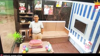 miniature birthday model || siddharth poojary jansale